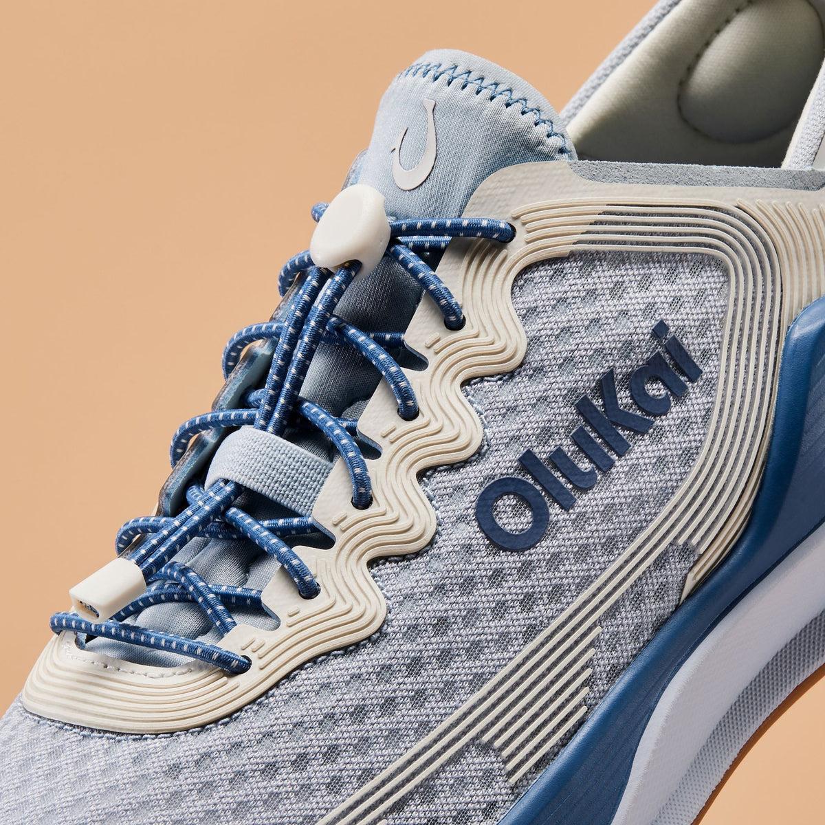 OluKai Men | ‘Ahi Men’s Water Boat Shoes - Blue Pearl / White Sand