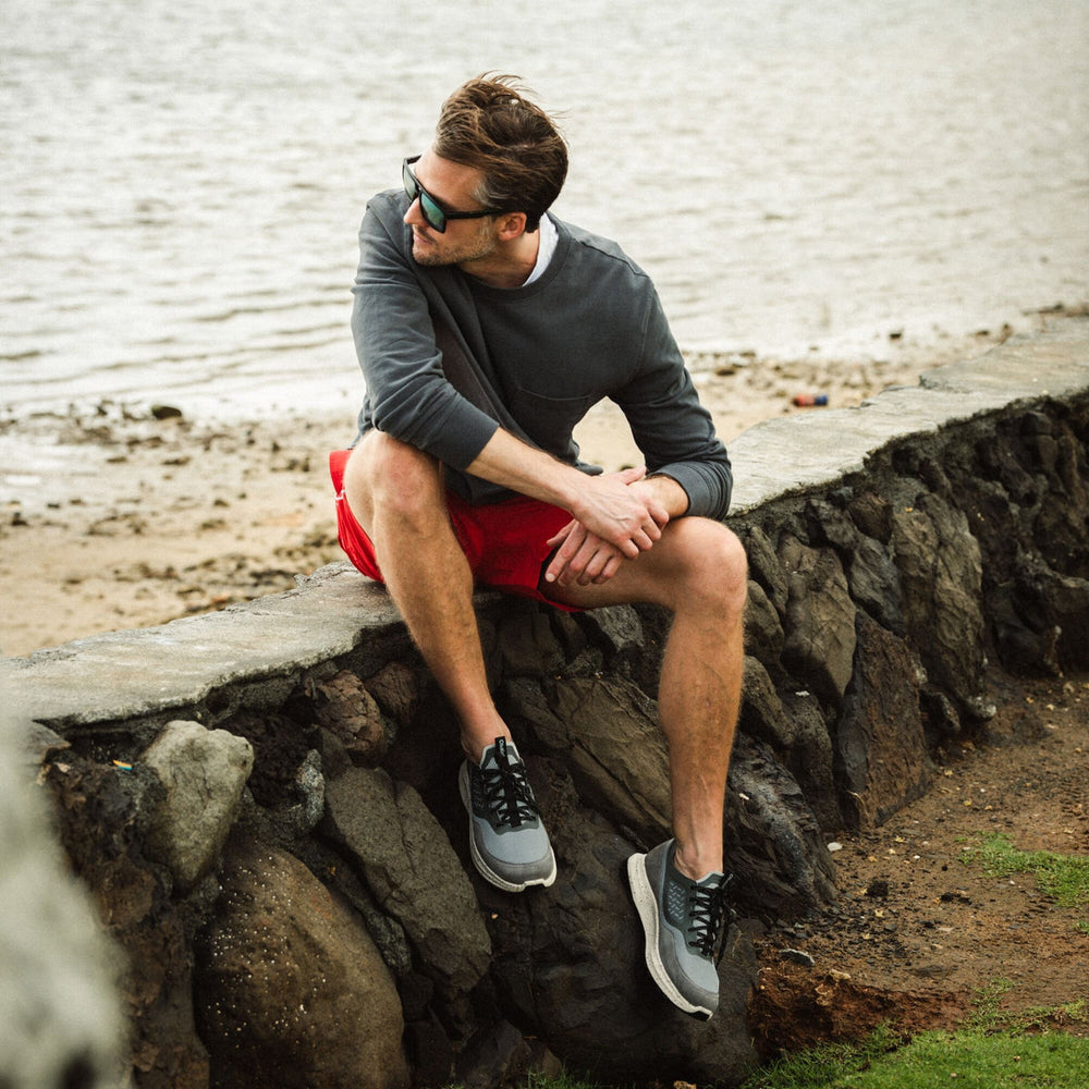 OluKai Men | Makiki - Cloud Grey / Poi | Olukai