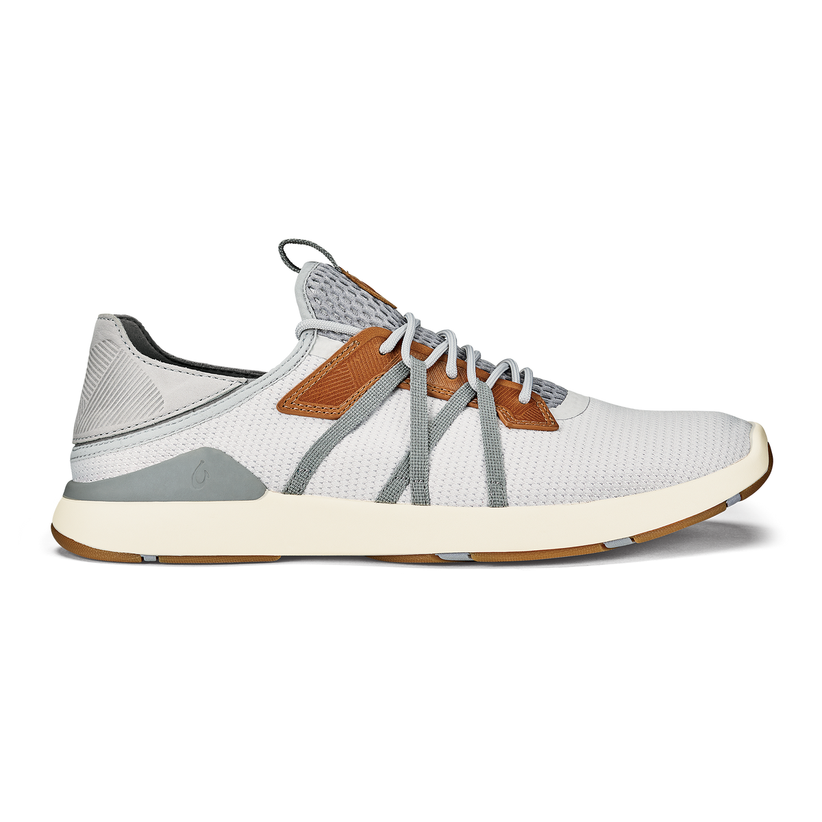 OluKai Men | Mio Lī Men's Athletic Shoes - Mist Grey / Poi