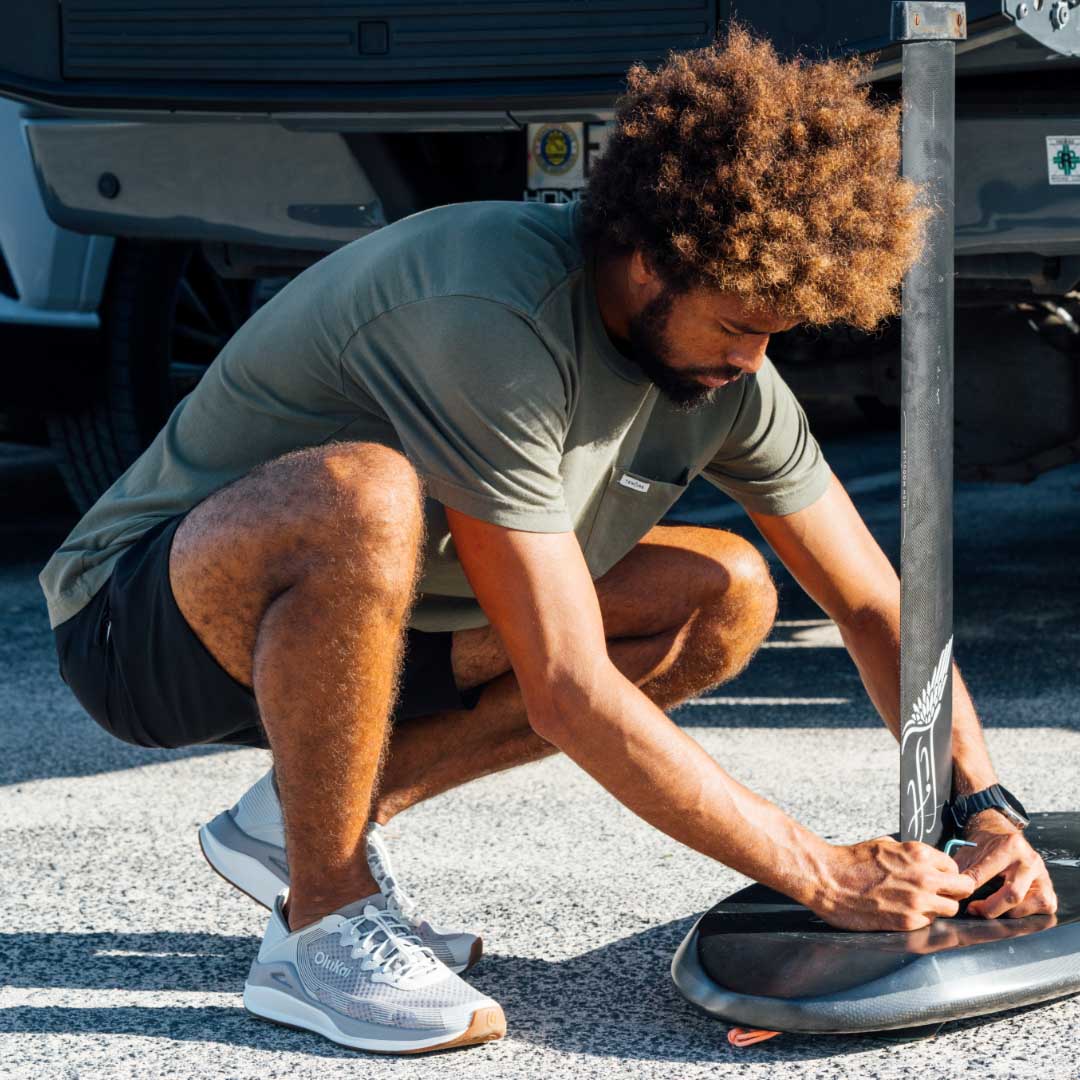 OluKai Men | ‘Ahi Men’s Water Boat Shoes - Ash / Sterling