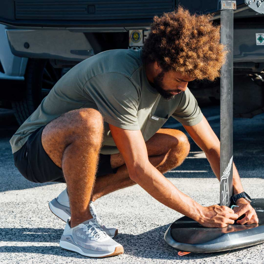 OluKai Men | ‘Ahi Men’s Water Boat Shoes - Ash / Sterling
