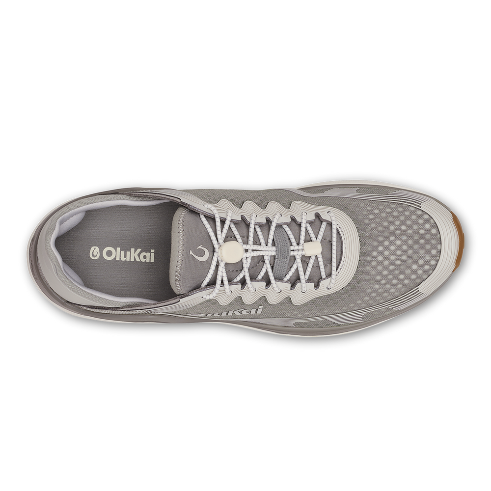 OluKai Men | ‘Ahi Men’s Water Boat Shoes - Ash / Sterling