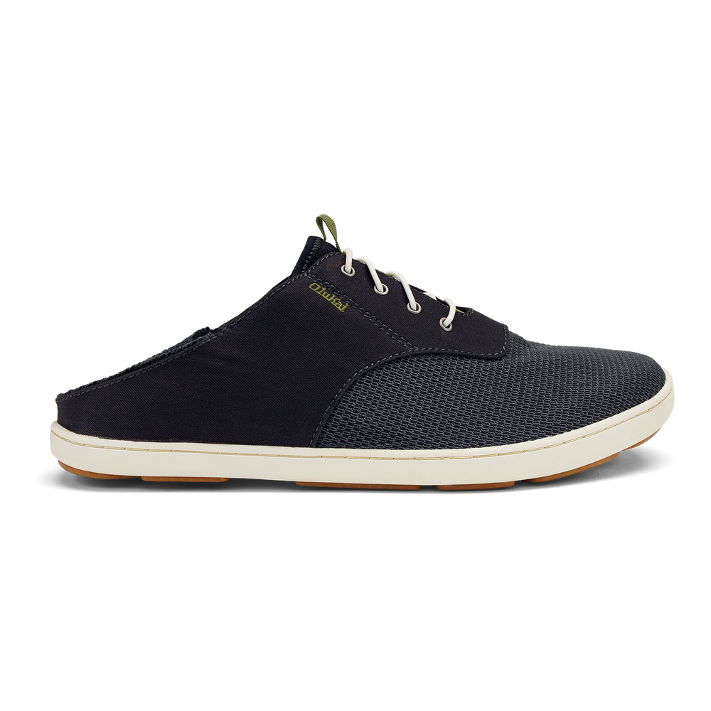 OluKai Men | Nohea Moku Men's Boat Shoes - Black