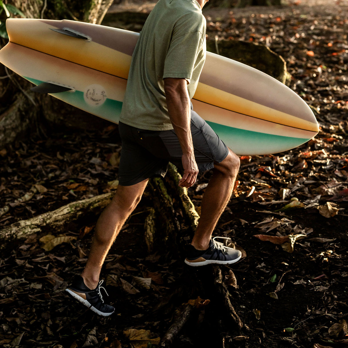 OluKai Men | Mio Lī Men's Athletic Shoes - Rock / Natural
