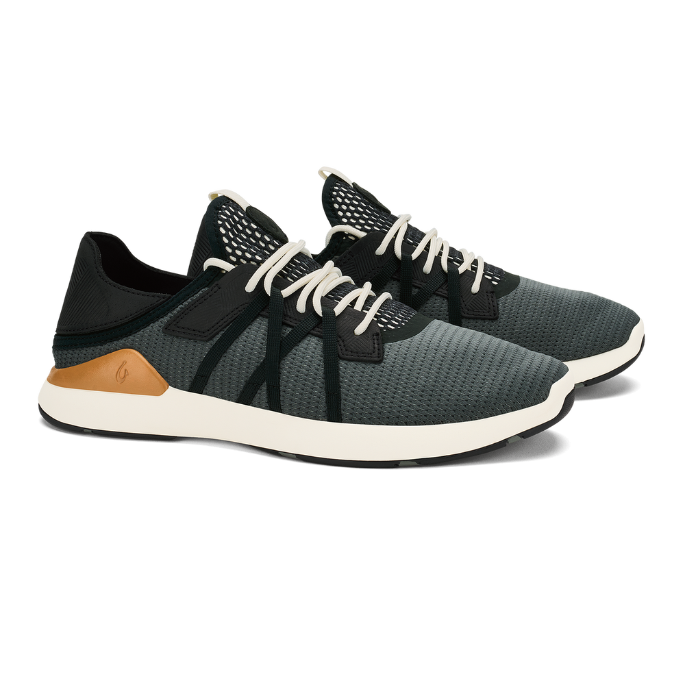 OluKai Men | Mio Lī Men's Athletic Shoes - Rock / Natural