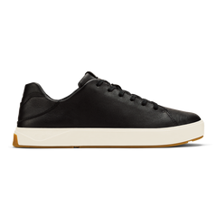 OluKai Men | Lae‘ahi Lī ‘Ili Men's Leather Sneakers - Onyx