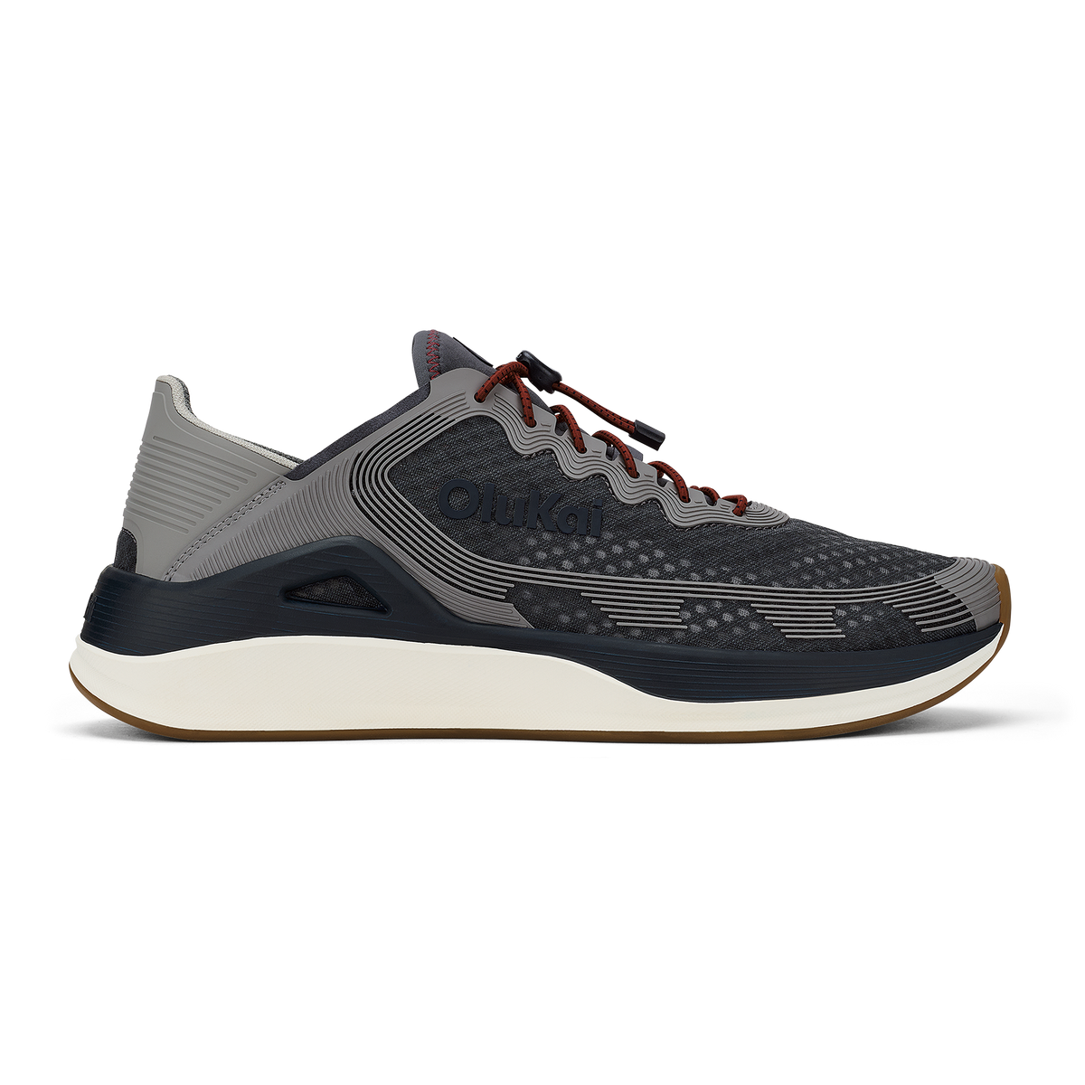OluKai Men | ‘Ahi Men’s Water Boat Shoes - Rock / Ash