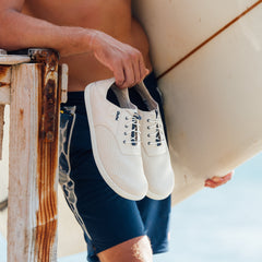 OluKai Men | Nohea Moku Men's Boat Shoes - Tapa
