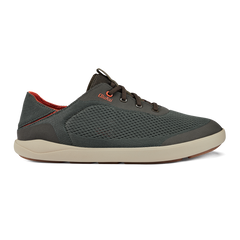 OluKai Men | Moku Pae Men's Boat Shoes - Island Salt / Koi