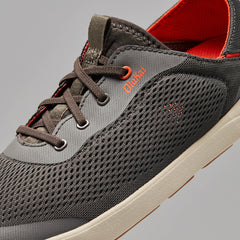 OluKai Men | Moku Pae Men's Boat Shoes - Island Salt / Koi