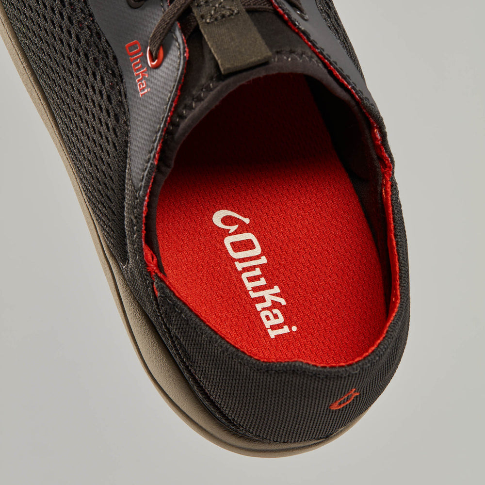 OluKai Men | Moku Pae Men's Boat Shoes - Island Salt / Koi