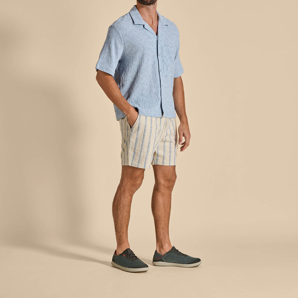 OluKai Men | Moku Pae Men's Boat Shoes - Island Salt / Koi