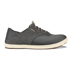 OluKai Men | Nohea Moku Men's Boat Shoes - Charcoal / Clay