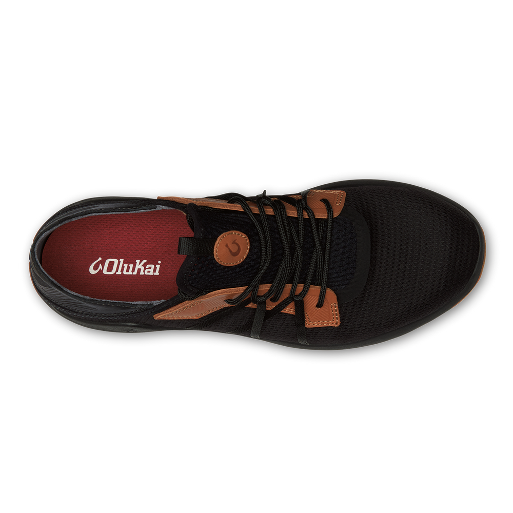 OluKai Men | Mio Lī Men's Athletic Shoes - Lava Rock