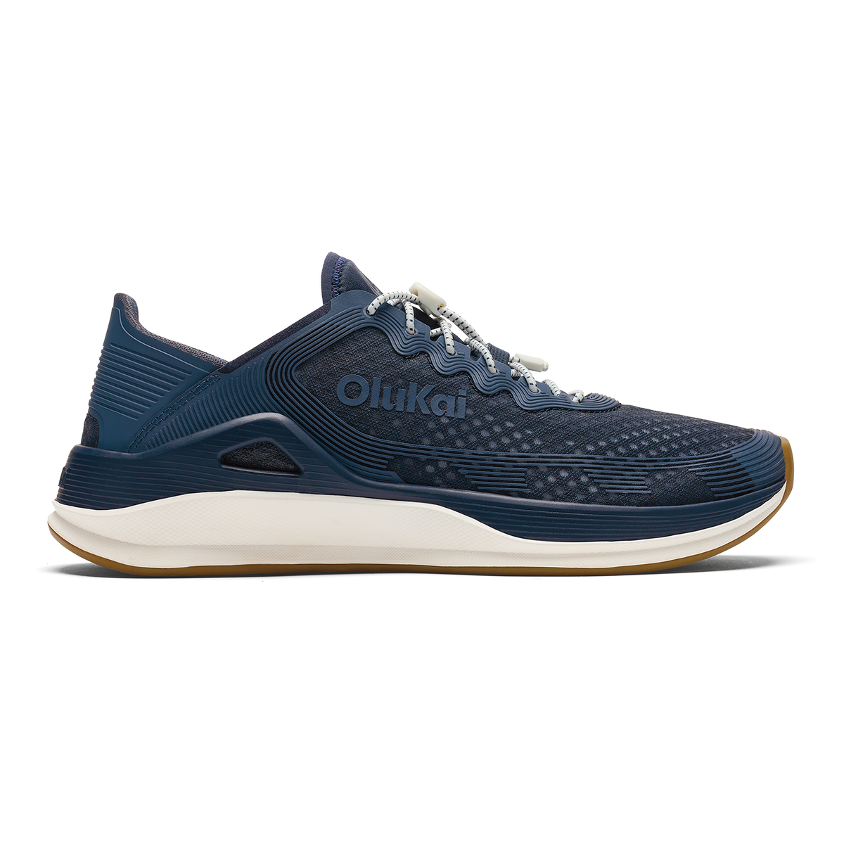 OluKai Men | ‘Ahi Men’s Water Boat Shoes - Mood Indigo / Coastal Blue