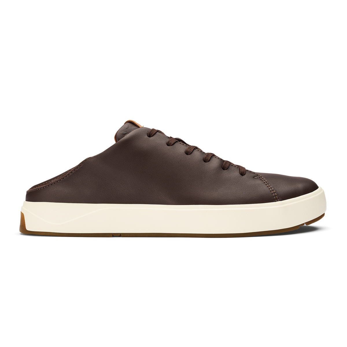 OluKai Men | Lae‘ahi Lī ‘Ili Men's Leather Sneakers - Dark Java
