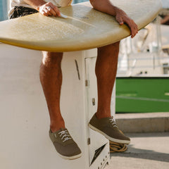 OluKai Men | Nohea Moku Men's Boat Shoes - Tapa