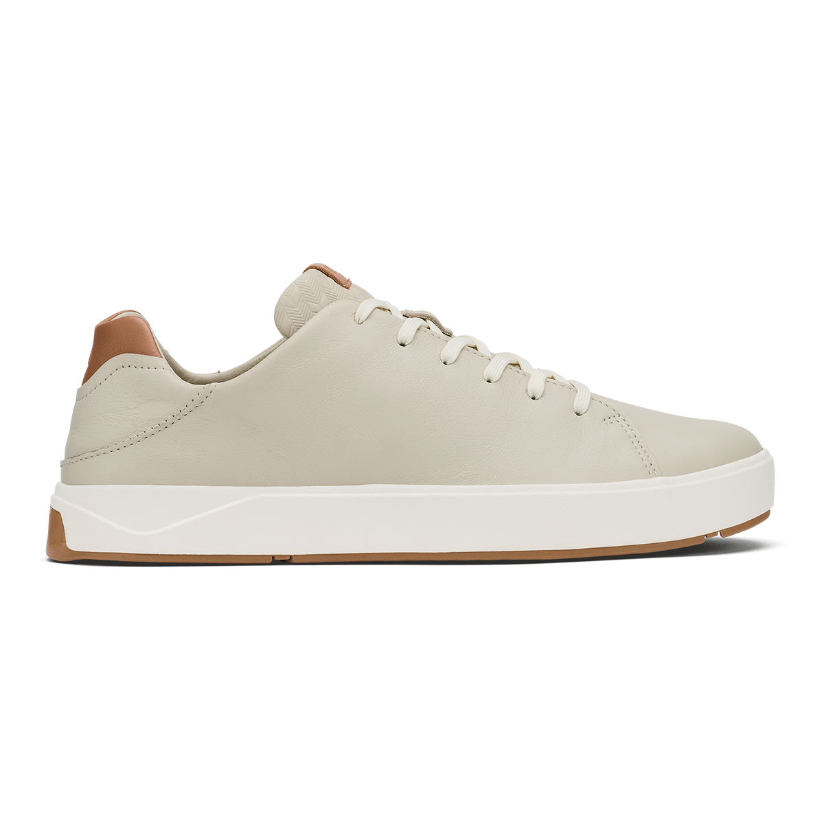 OluKai Men | Lae‘ahi Lī ‘Ili Men's Leather Sneakers - Tapa