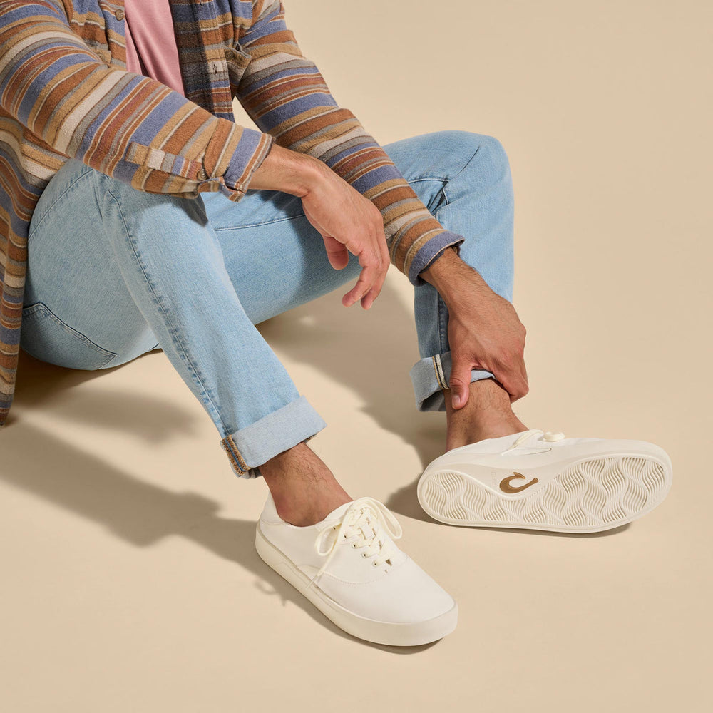 OluKai Men | Tradewind Men’s Breathable Sneakers - Off White