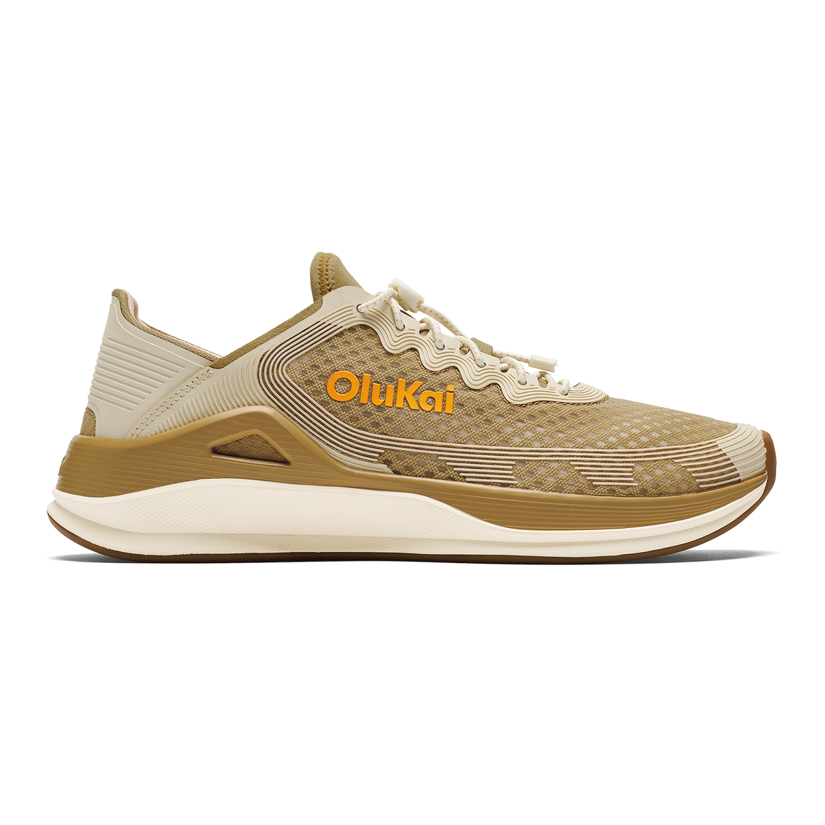 OluKai Men | ‘Ahi Men’s Water Boat Shoes - Tan / Tapa