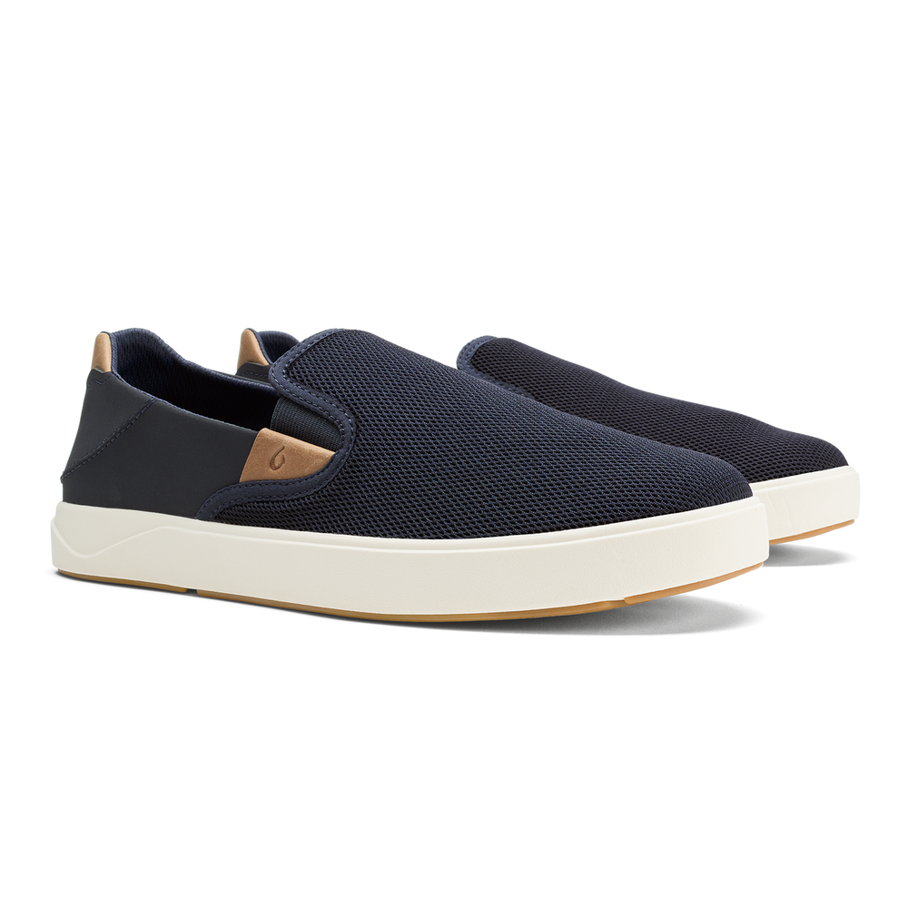 OluKai Men|New Arrivals | Lae'ahi Nui - Trench Blue / Tan