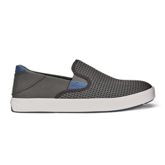 OluKai Men | Lae‘ahi Men's Slip-On Sneakers - Pavement