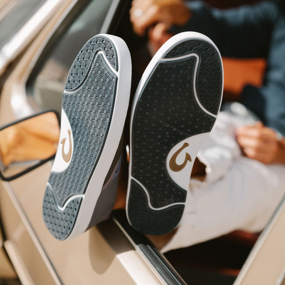 OluKai Men | Lae‘ahi Men's Slip-On Sneakers - Pavement