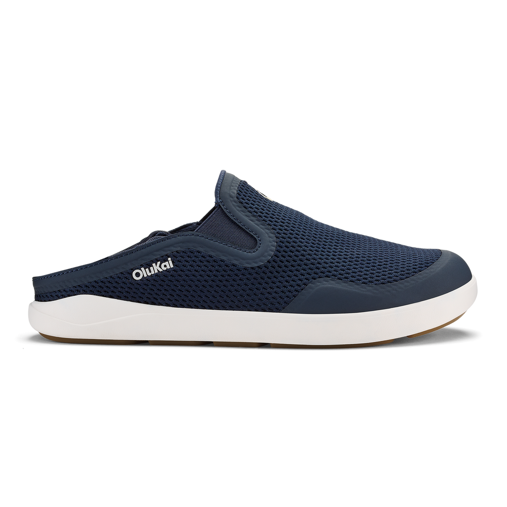 OluKai Men|New Arrivals | Moku Slip-on - Trench Blue | OluKIai
