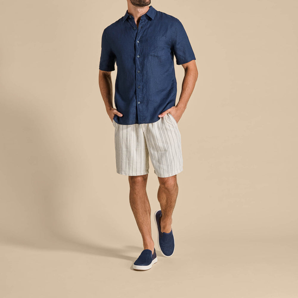 OluKai Men | Lae‘ahi Men's Slip-On Sneakers - Blue Depth