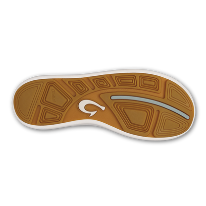 OluKai Men|New Arrivals | Moku Slip-on - White Sand / Trench Blue