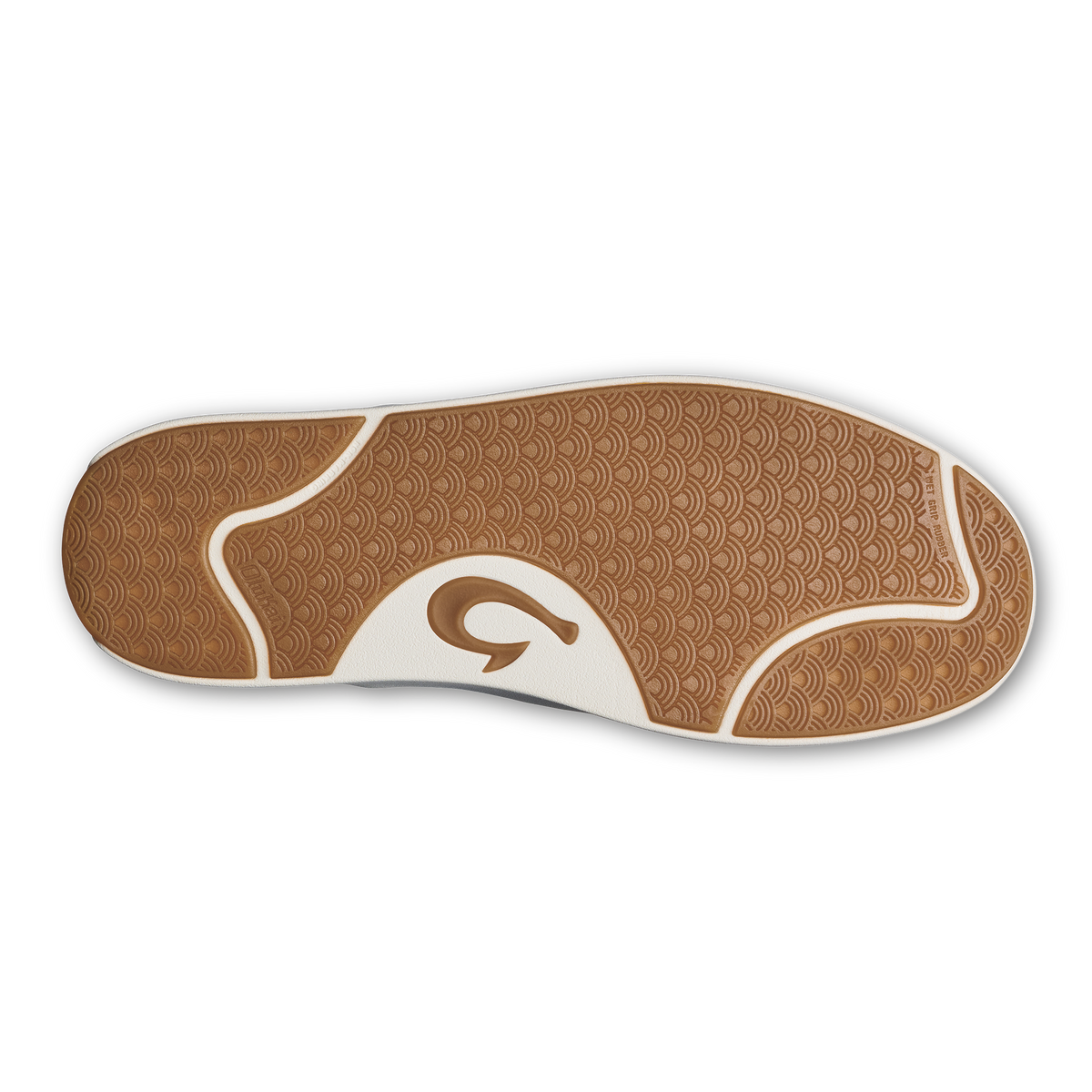 OluKai Men | Lae‘ahi Lauhala Men's Leather Slip-On Sneakers - Ash