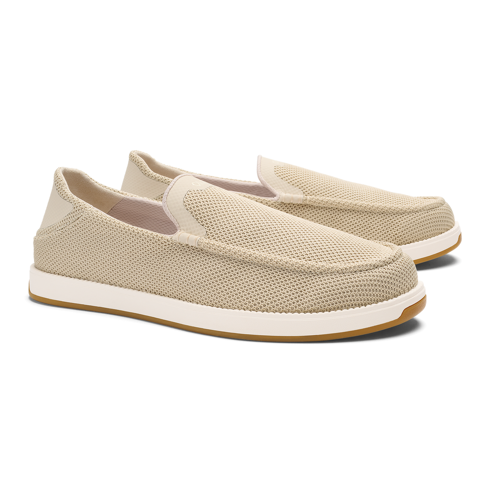 OluKai Men|New Arrivals | Kākaha Mesh Men‘s Slip-On Shoes - Tapa