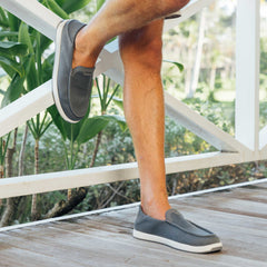 OluKai Men | Kākaha Mesh Men‘s Slip-On Shoes - Rock