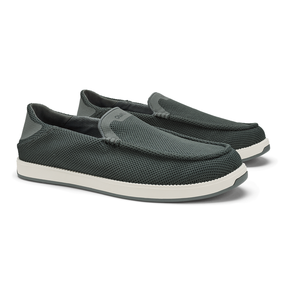 OluKai Men | Kākaha Mesh Men‘s Slip-On Shoes - Rock
