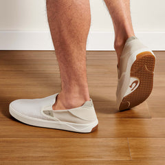 OluKai Men | OluKai Lae‘ahi - Bone | Men's Slip-on Sneakers
