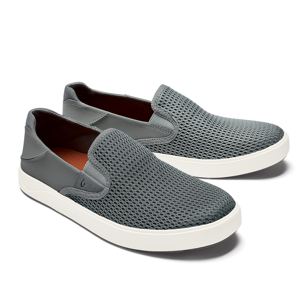 OluKai Men | Lae‘ahi Men's Slip-On Sneakers - Poi