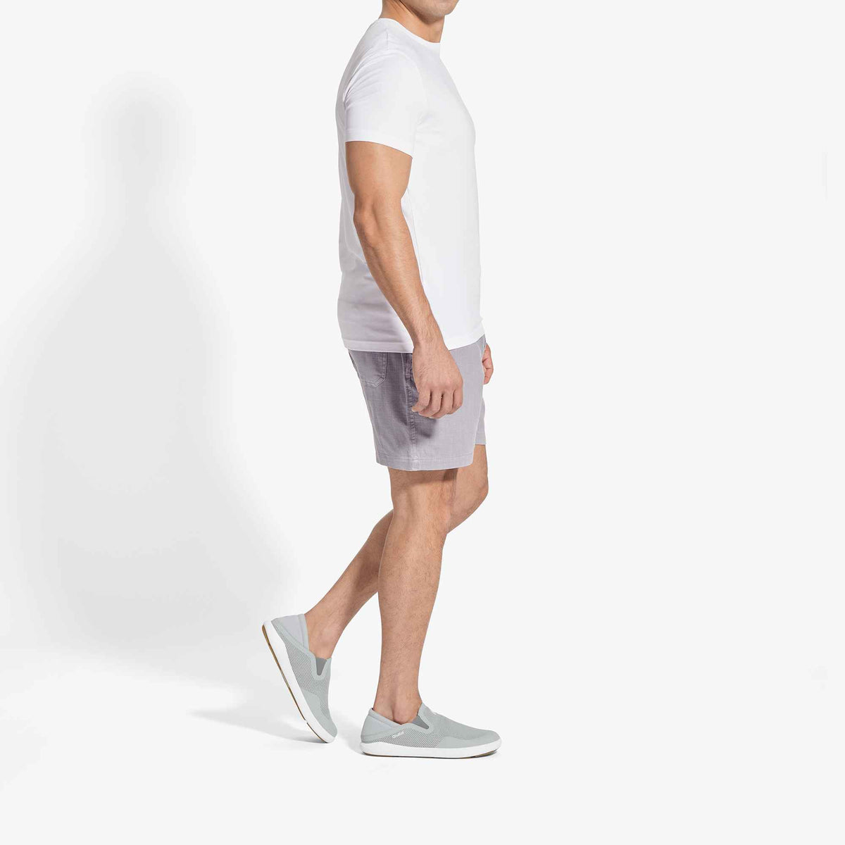 OluKai Men|New Arrivals | Moku Slip-on - Cloud Grey / Ash