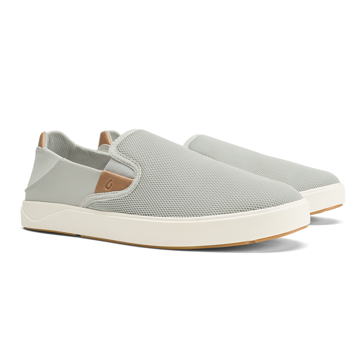 OluKai Men|New Arrivals | Lae'ahi Nui - Cloud Grey / Tan