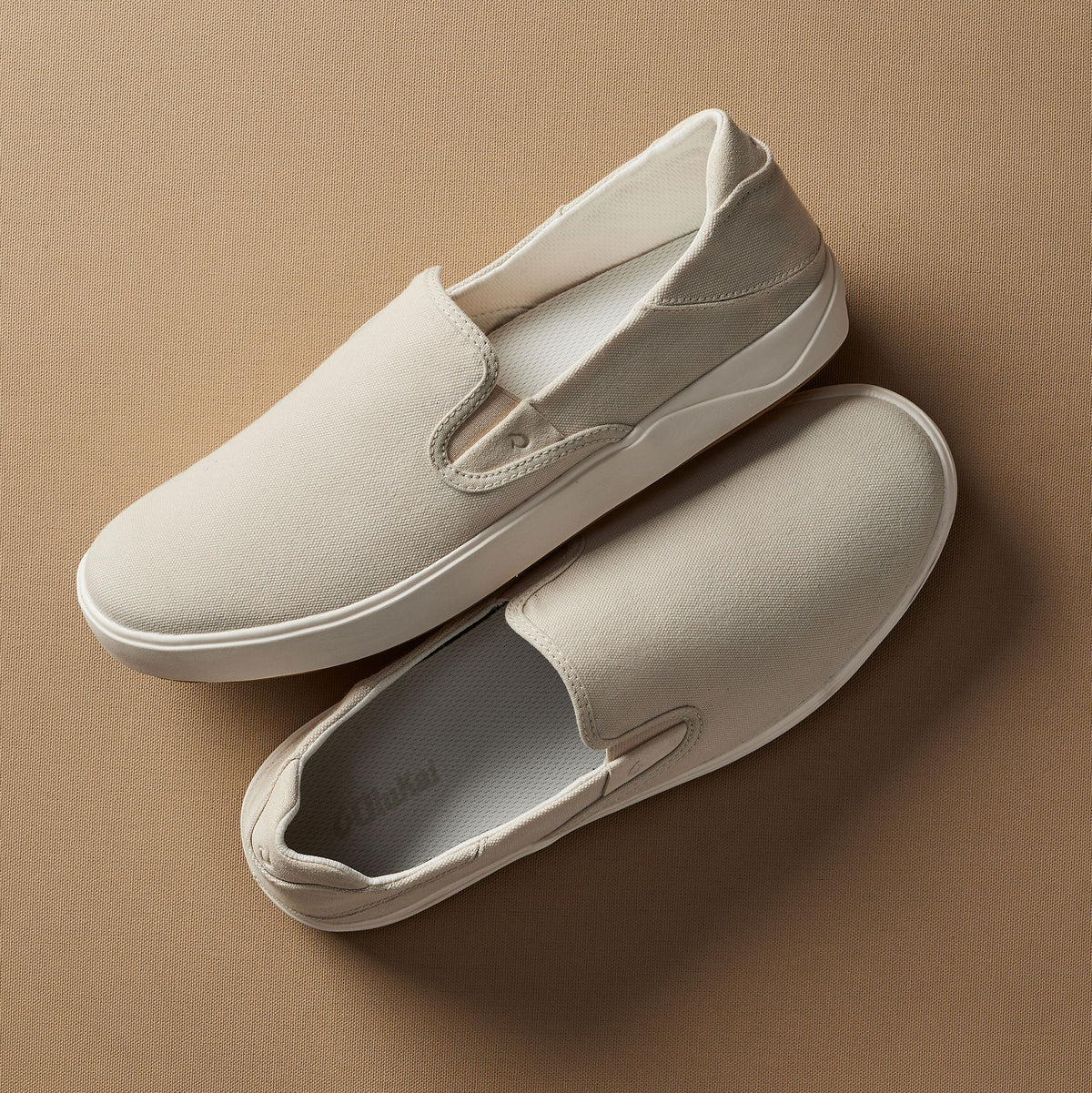 OluKai Men | Lae‘ahi Men's Slip-On Sneakers - Tapa / Canvas