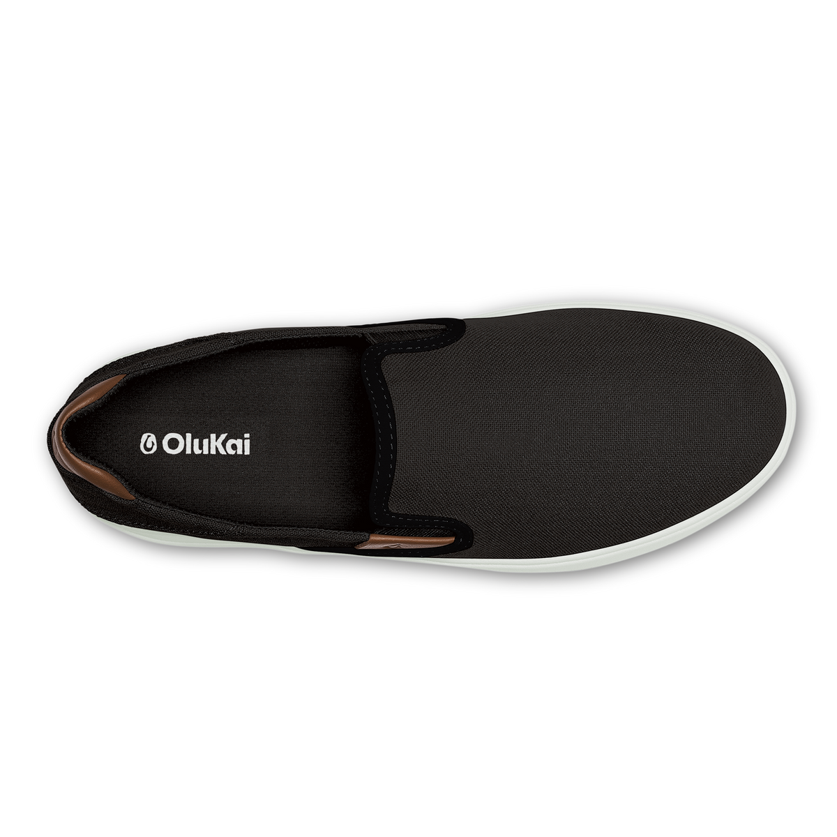 OluKai Men | Wai‘alae Slip On Men’s Golf Shoes - Lava Rock