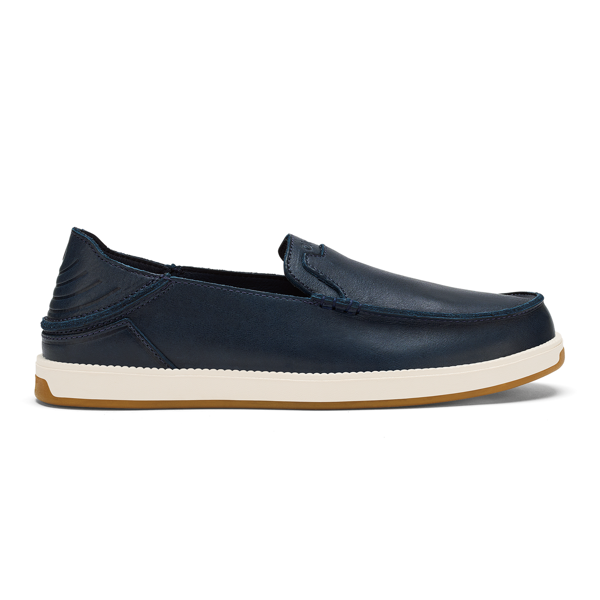 OluKai Men | Kākaha Nia Men‘s Suede Slip-On Shoes - Mood Indigo