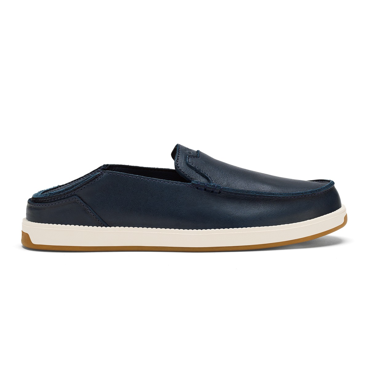 OluKai Men | Kākaha Nia Men‘s Suede Slip-On Shoes - Mood Indigo