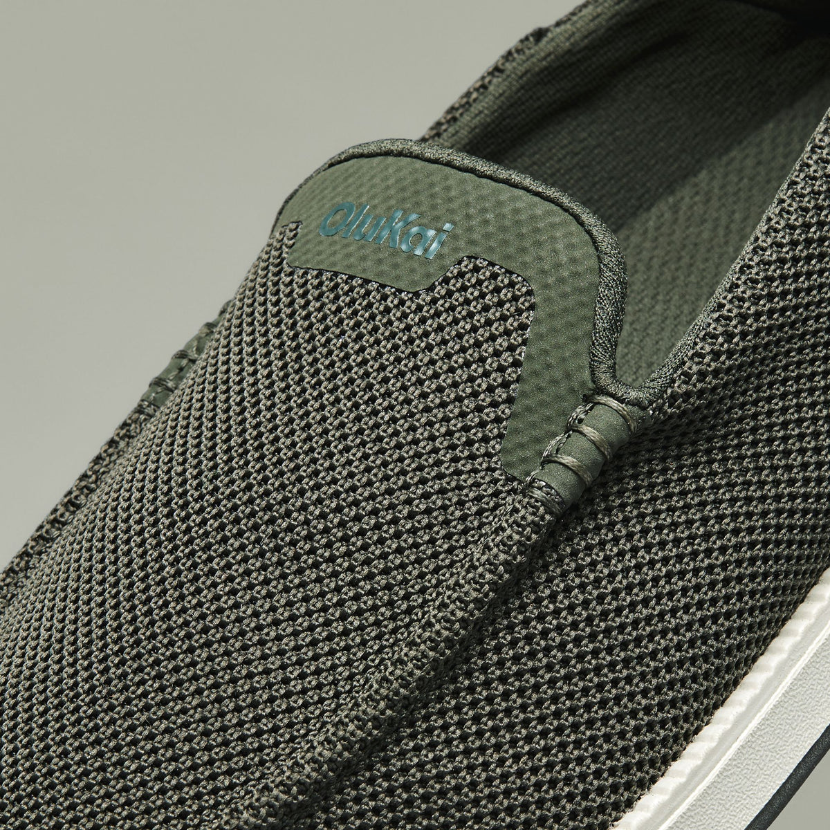 OluKai Men | Kākaha Mesh Men‘s Slip-On Shoes - Nori