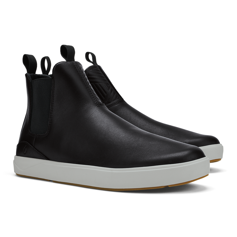 OluKai Men | Lae'ahi Mid - Black / Black