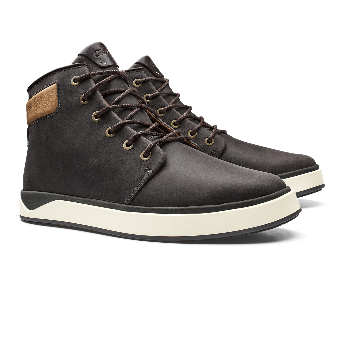 OluKai Men | Kekaha Men’s Chukka Boots - Pavement / Off White