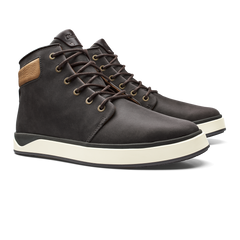 OluKai Men | Kekaha Men’s Chukka Boots - Pavement / Off White
