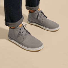 OluKai Men | Papakū 'Ili Men’s Waterproof Leather Boots- Graphite