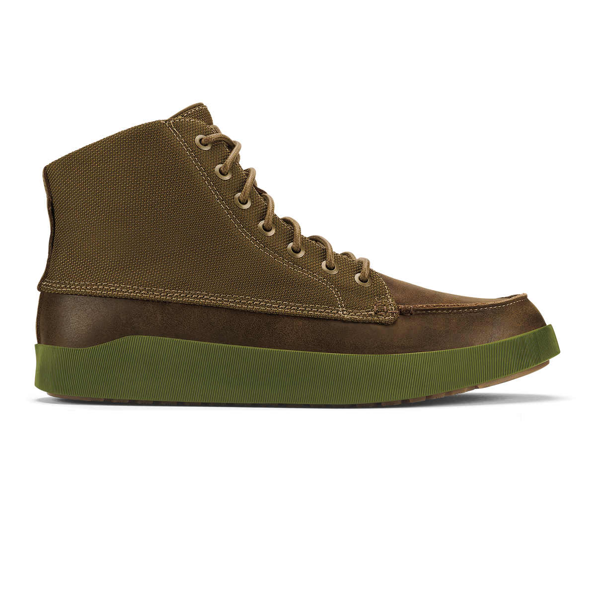 OluKai Men | Mōlina Men’s Waterproof Leather Boots - Mustang Hanu