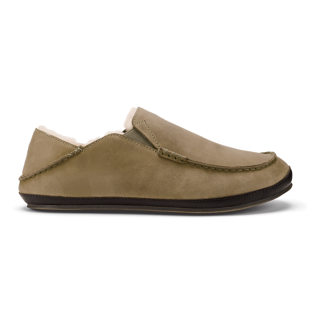 OluKai Men | Moloā Slipper - Clay / Dk Java