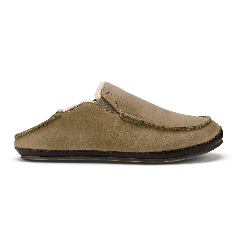 OluKai Men | Moloā Slipper - Clay / Dk Java